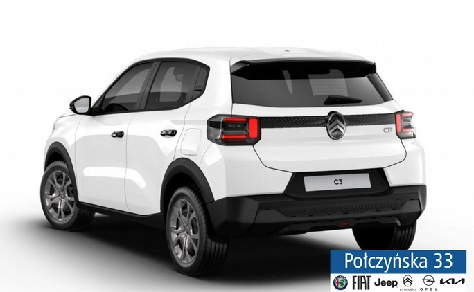 Citroen C3 cena 72200 przebieg: 3, rok produkcji 2024 z Janów Lubelski małe 37